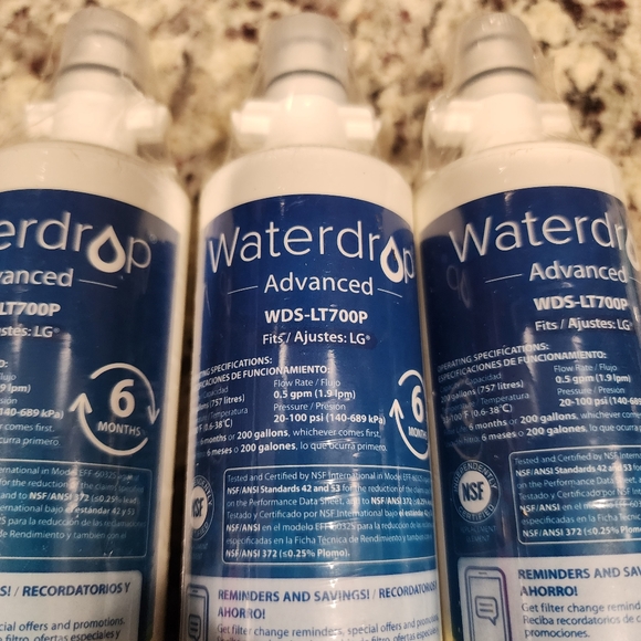 Waterdrop Advanced Filter WDS-LT700P - Picture 2 of 3
